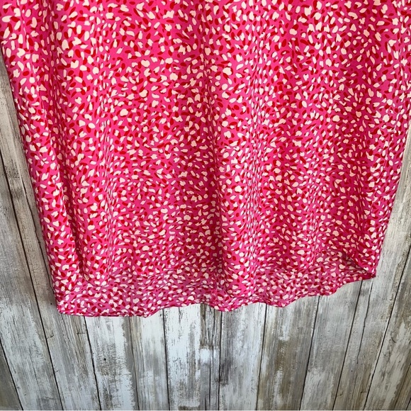 Jodifl Marley Hot Pink Printed Blouse - Picture 5 of 7